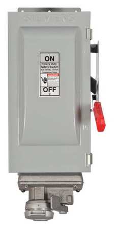 Safety Switch,600vac,3pst,30 Amps Ac (1