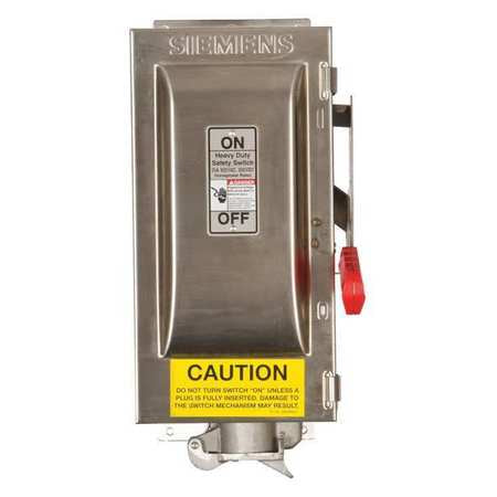 Safety Switch,600vac,3pst,30 Amps Ac (1