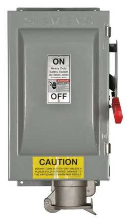 Safety Switch,600vac,3pst,60 Amps Ac (1