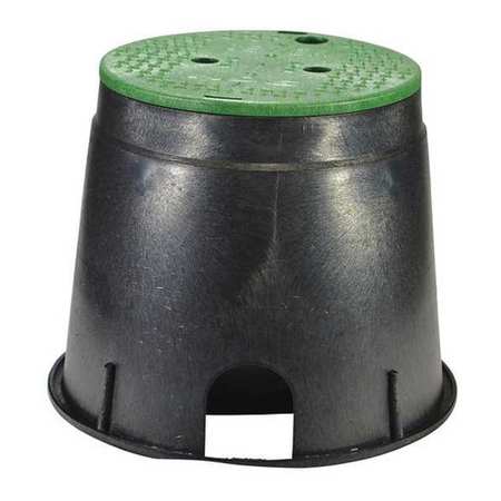 Valve Box,round,11-5/8in.hx12-7/8in.w (1