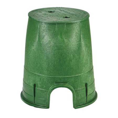 Valve Box,round,9in.hx8-3/8in.w,6-1/2in.