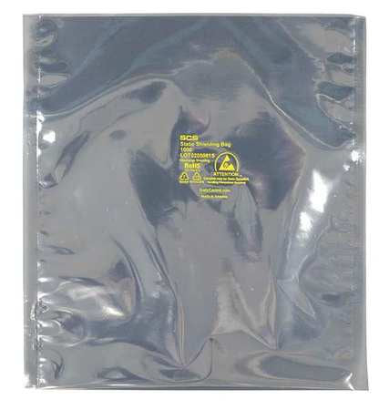 Static Shielding Bag,12",24",open,pk100