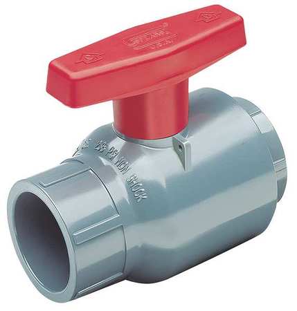 Compact Ball Valve,cpvc,1/2 In,epdm (1 U