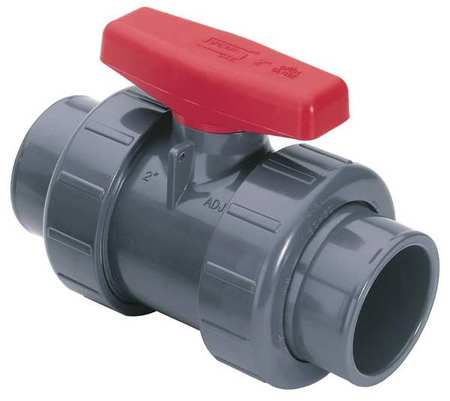 Retrofit Ball Valve,pvc,21/2 In,epdm (1