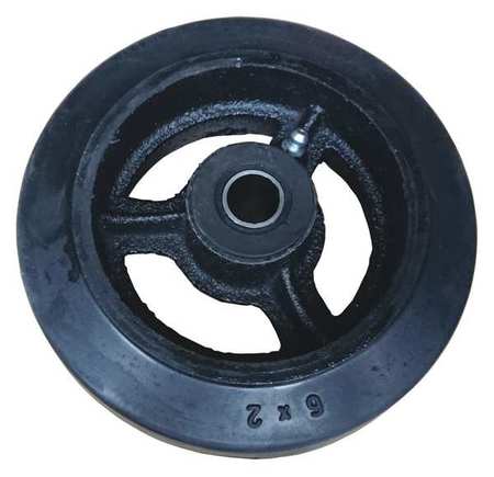 Mold-on Rubber Wheel,6 (1 Units In Ea)