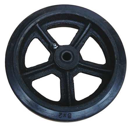 Mold-on Rubber Wheel,8 (1 Units In Ea)