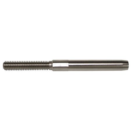 Coarse Thread Stud,ext,right Hnd,1/1 In