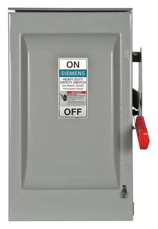 Safety Switch,600vac,3pst,30 Amps Ac (1