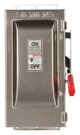 Safety Switch,600vac/dc,3pst,30 Amps Ac