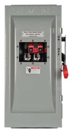 Safety Switch,600vac,3pst,100 Amps Ac (1