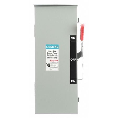 Safety Switch,600vac,3pst,30 Amps Ac (1