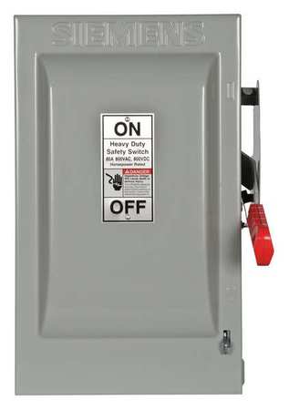 Safety Switch,600vac,2pst,60 Amps Ac (1