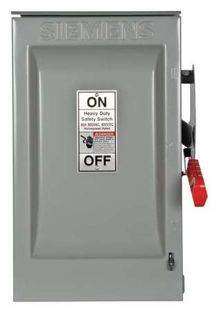 Safety Switch,600vac,3pst,60 Amps Ac (1