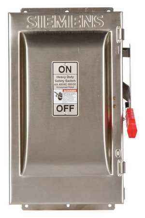 Safety Switch,600vac,3pst,60 Amps Ac (1