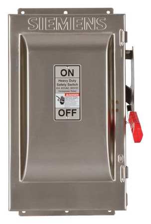 Safety Switch,600vac,3pst,60 Amps Ac (1