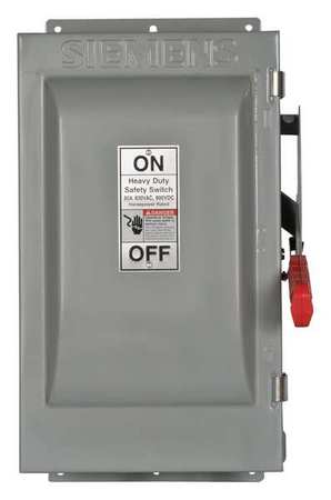 Safety Switch,600vac,3pst,60 Amps Ac (1