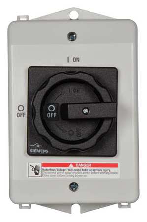 Safety Switch,600vac,3pst,30 Amps Ac (1