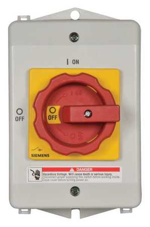 Safety Switch,600vac,3pst,30 Amps Ac (1