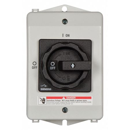 Safety Switch,600vac,3pst,63 Amps Ac (1