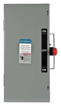 Safety Switch,240vac,3pst,60 Amps Ac (1