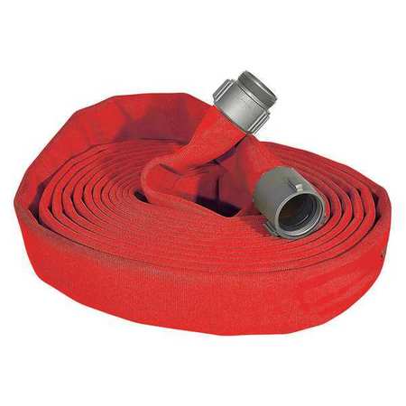 Fire Hose,100 Ft. L,red,1-1/2" Dia. (1 U