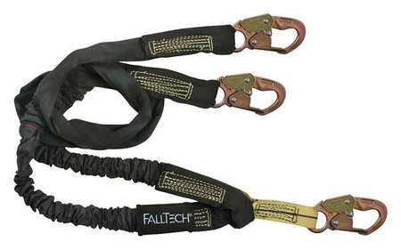 Shock Absorbing Lanyard,6 Ft.,310 Lb. (1