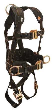 Full Body Harness 2d,m,425 Lb.,nomex (1