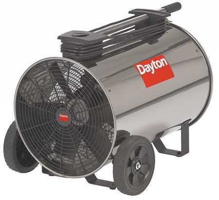 Portable Blower Fan,120v,2100 Cfm,silver