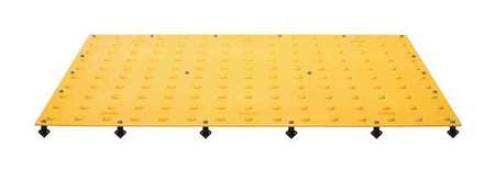 Ada Warning Pad,yellow,5ft Lx2 Ft.w (1 U