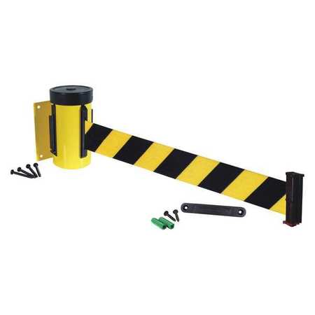 Wall Barrier, 10ft Black/yellow Belt (1