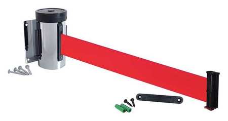 Wall Barrier, 10ft Red Belt (1 Units In