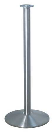 Flat Top Rope Post,satin Stainless Steel