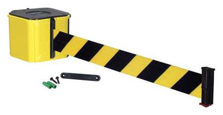 Wall Barrier, 15ft Black/yellow Belt (1