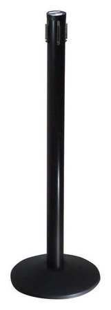 Receiver Post,40 In H,black Aluminum (1