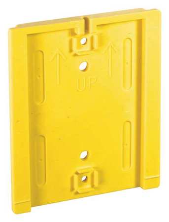 Yellow Wall Mount Plate For Wm412 (1 Uni