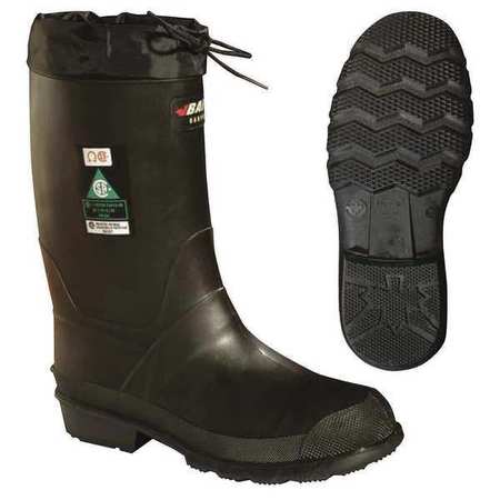 Pac Boots,steel Toe,oarprene,11in,6,pr (