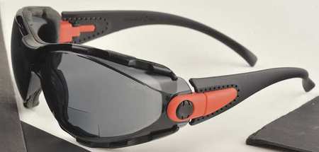 Bifocal Safety Read Glasses,+1.50,gray (