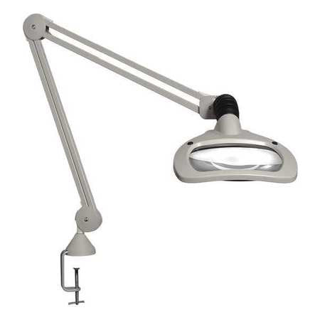 Magnifier Light,6.75x4.5in,led,gry,1.88x