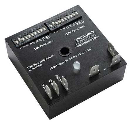 Encapsulated Timing Relay,120vac,10a (1