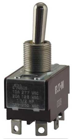 Toggle Switch,spst,10a @ 277v,quikconnct