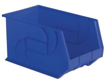 Hang/stack Bin,10hx11wx18d,blue (1 Units