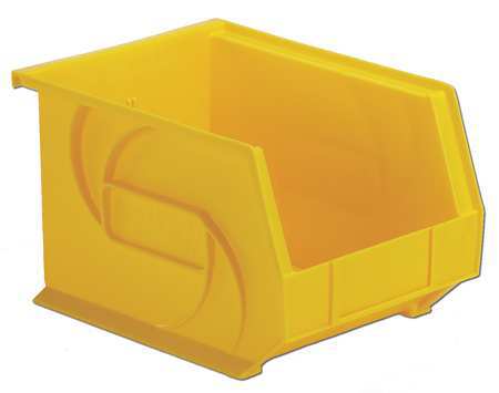 Hang/stack Bin,7hx8-1/4wx10-3/4d,yellow