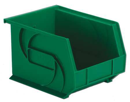 Hang/stack Bin,7hx8-1/4wx10-3/4d,green (