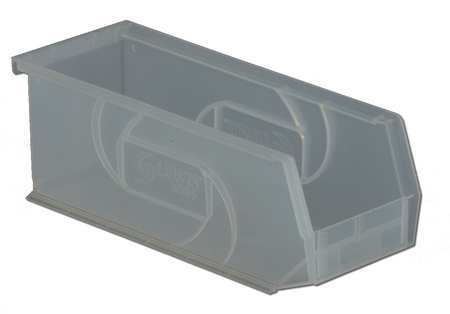 Hang/stack Bin,4hx4-1/8wx10-7/8d,clear (