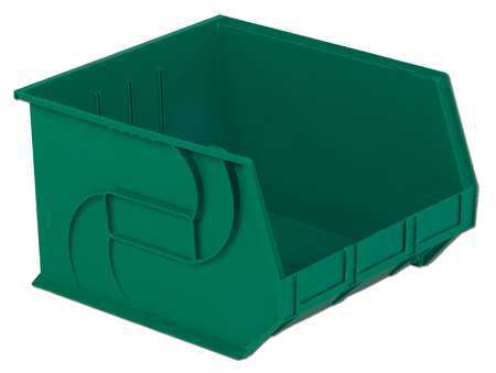 Hang/stack Bin,11hx16-1/2wx18d,green (1