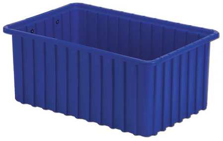 Divider Box,16-1/2 X 11 X 7 In,dark Blue