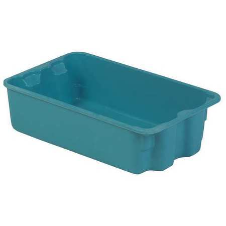 Stack And Nest Bin,17-7/8 In L,blue (1 U