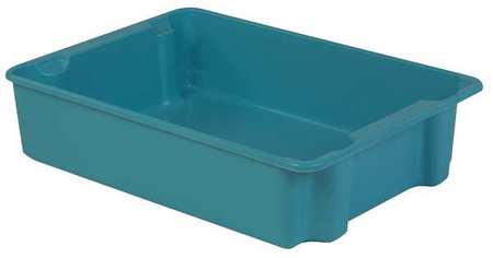 Stack And Nest Bin,34-1/8 In L,blue (1 U