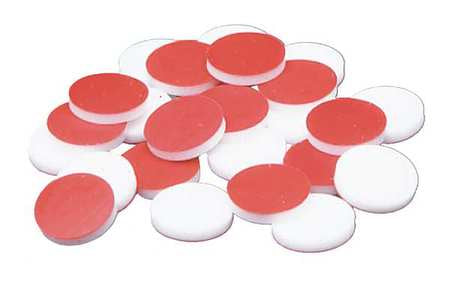 Closure,ptfe,narrow,red,pk1000 (1 Units