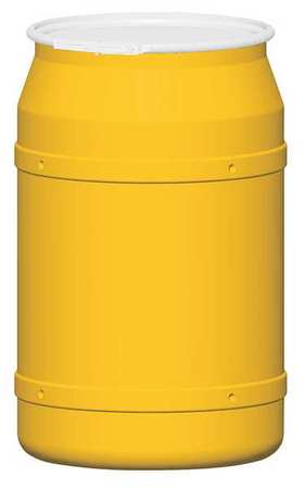 Transport Drum,open Head,57.5 Gal,yellow